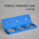 Pencil Through Coin